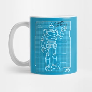 Best Friend Blueprint Mug